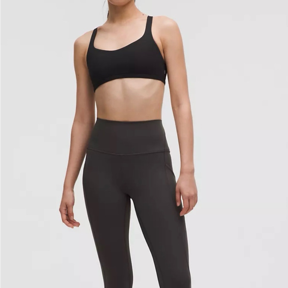 Lululemon Athletica Black Sports Bra - Picture 3 of 5